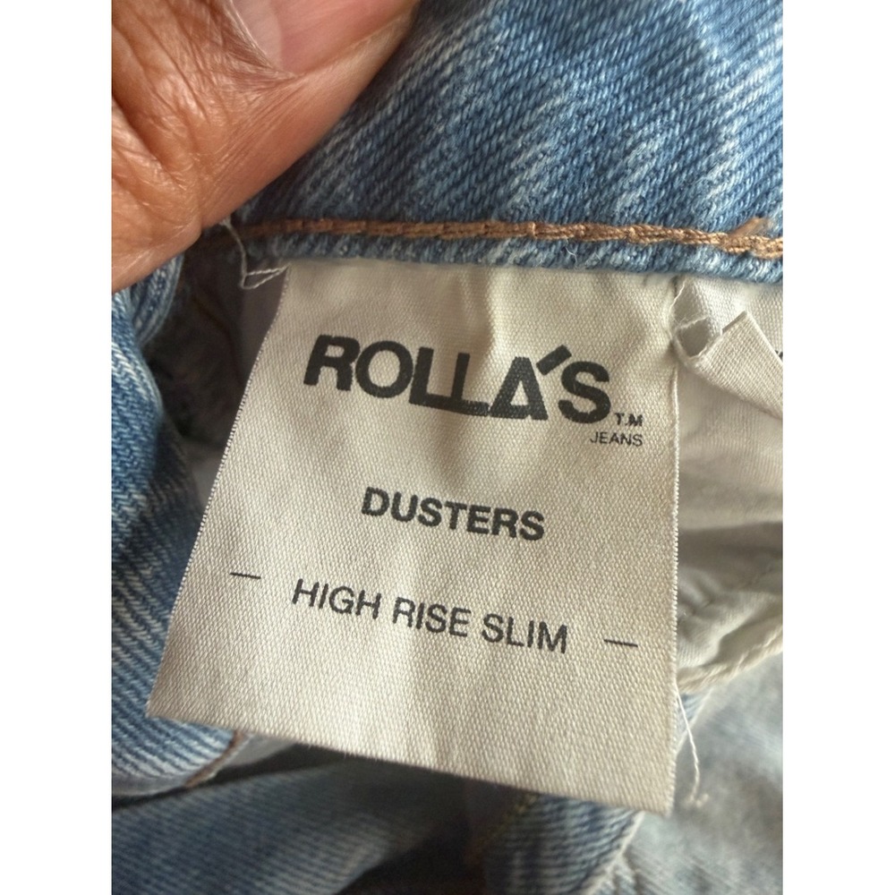 Rolla's Distressed Denim Cutoff Shorts | Light Wash | Festival Summer Staple - Picture 6 of 16